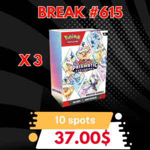 Break #615 Pokémon Prismatic Evolutions